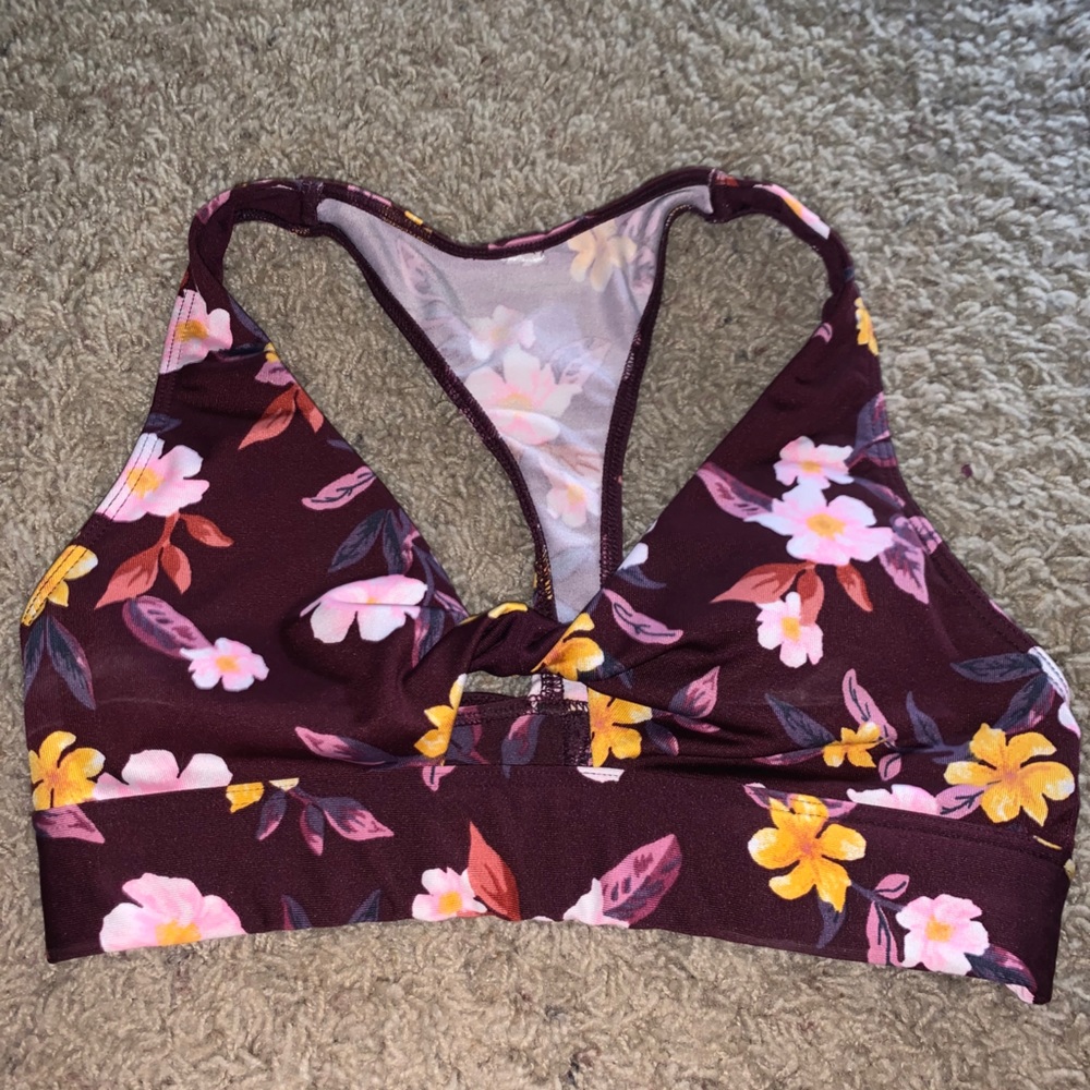 PINK (Victoria’s secret) sports bra— gym to swim